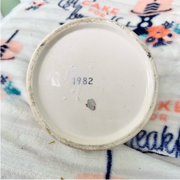 Vintage 1982 Farmhouse Country 3D Apples Kitchen Storage Container Retro Decor - Picture 8 of 8